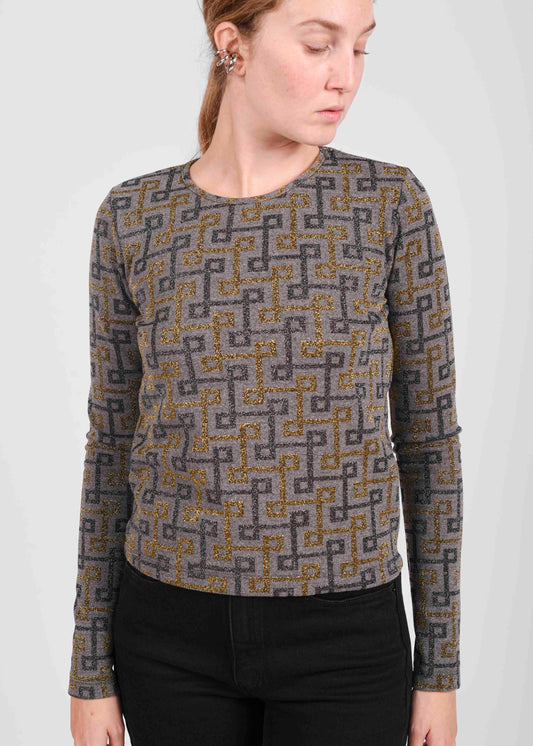 Muse Long-Sleeve - Multi Grigio