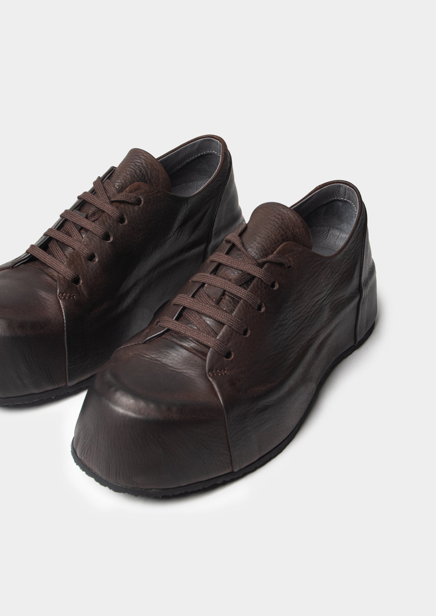 Calf Leather Shoes - Marrone