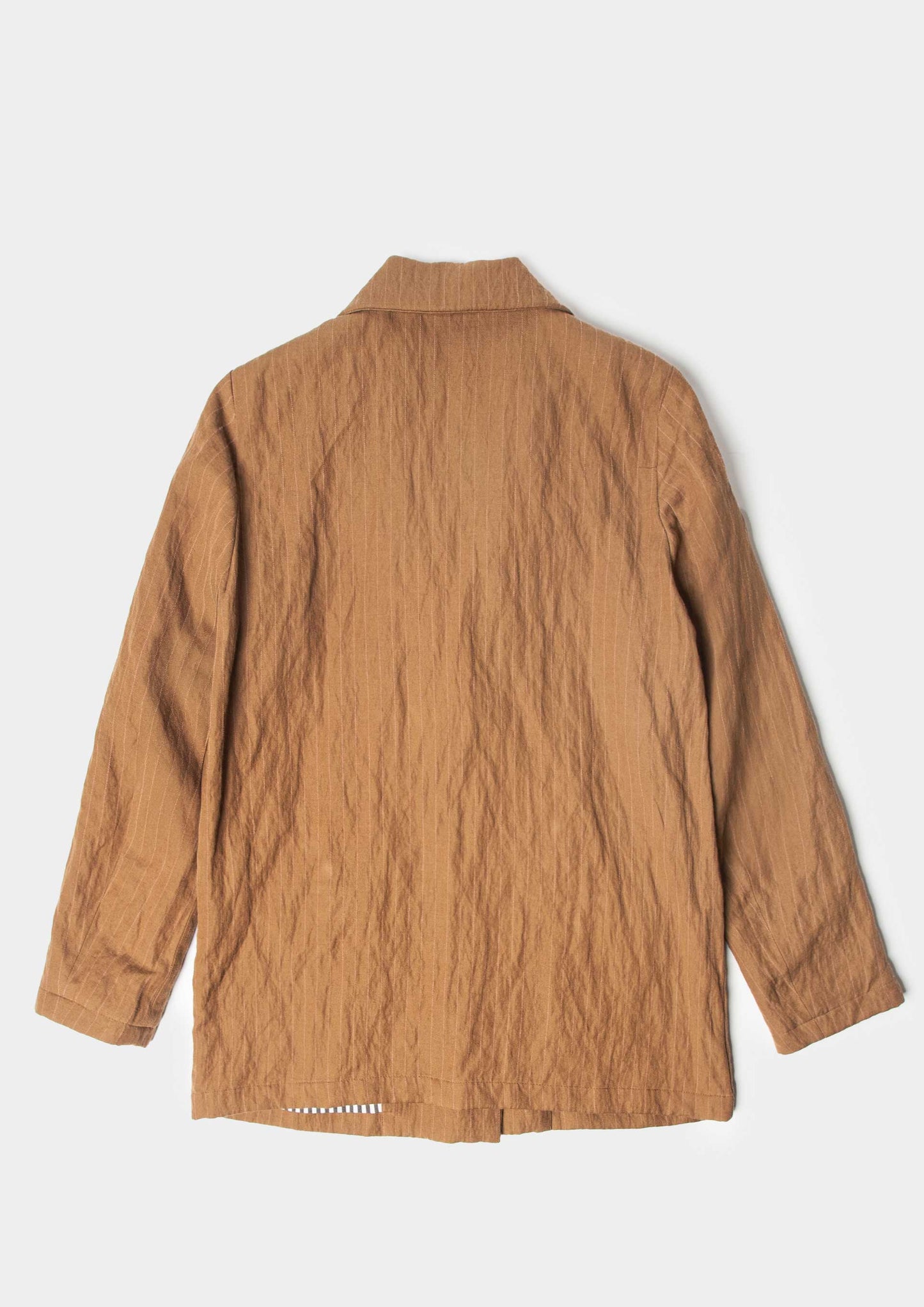 Pinstripe Jacket - Honey