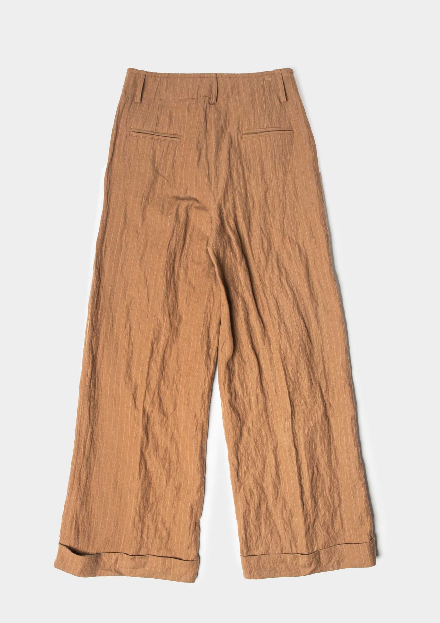Pinstripe Pants - Honey