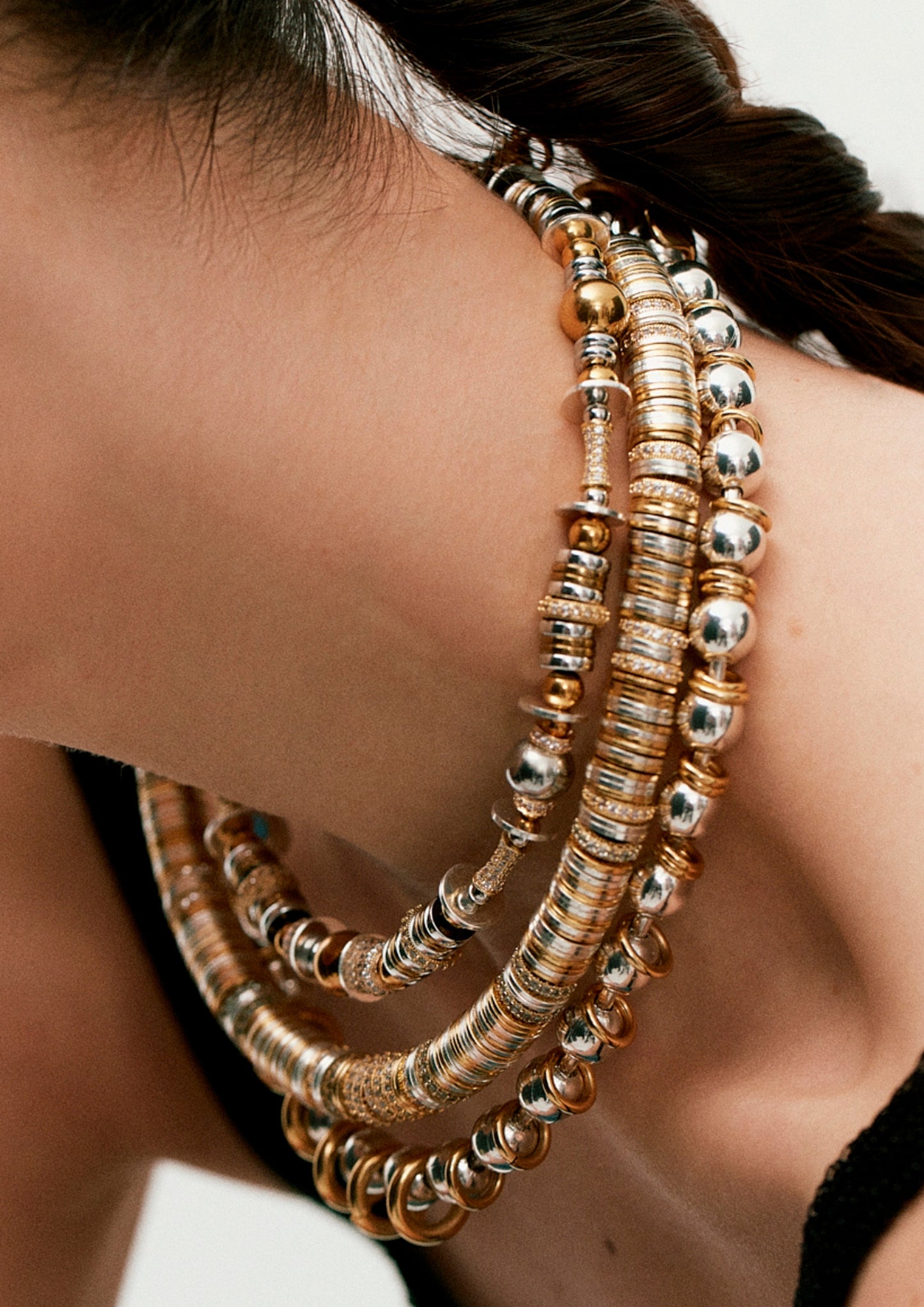 Collier Bubble - Silver/Gold