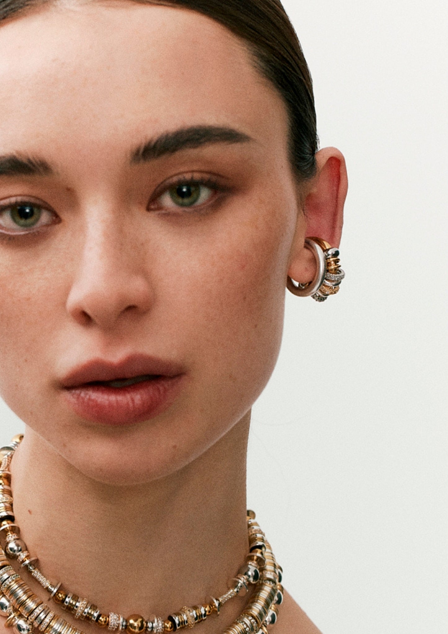 Earcuff Shiny - Silver/Gold