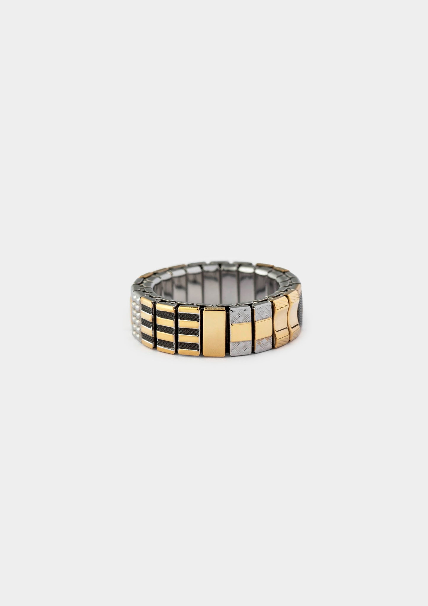 Anello SIG 6 - Silver/Gold/Black