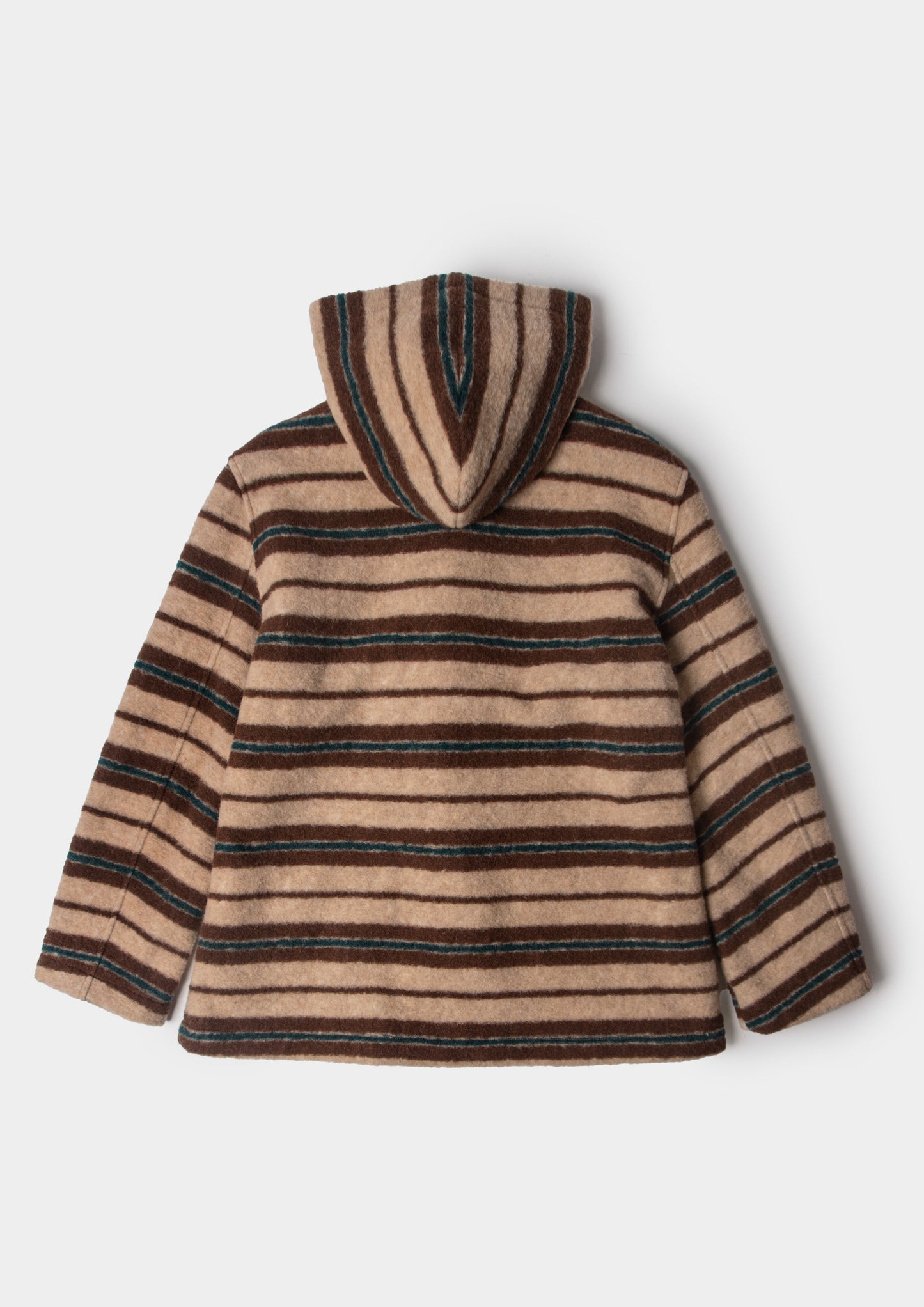 Hooded Toggle Coat - Naturale