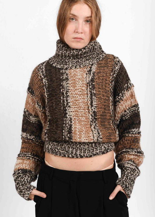 Mouliné Sweater - Cammello