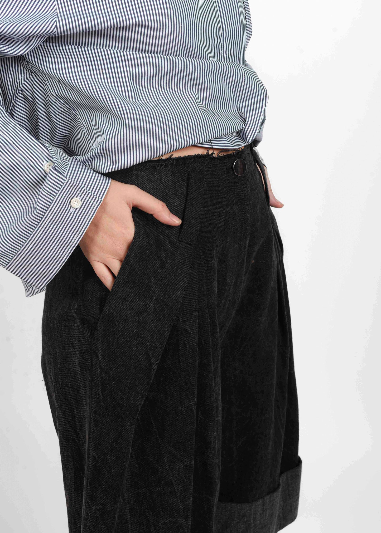 Bermuda Jeans - Black