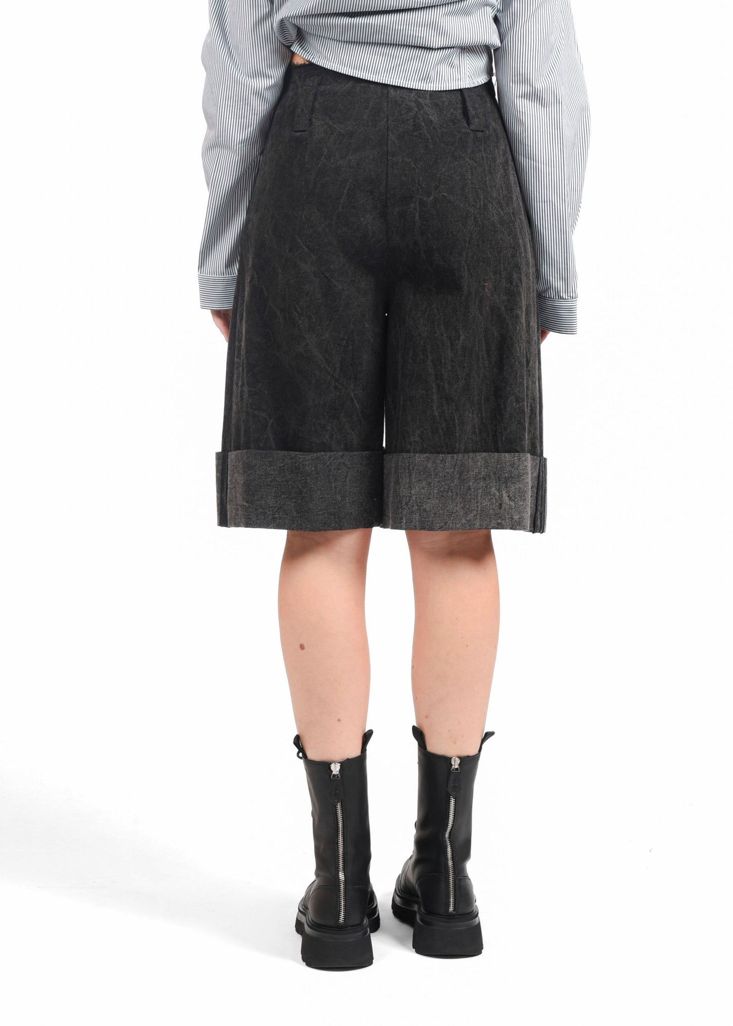 Bermuda Jeans - Black