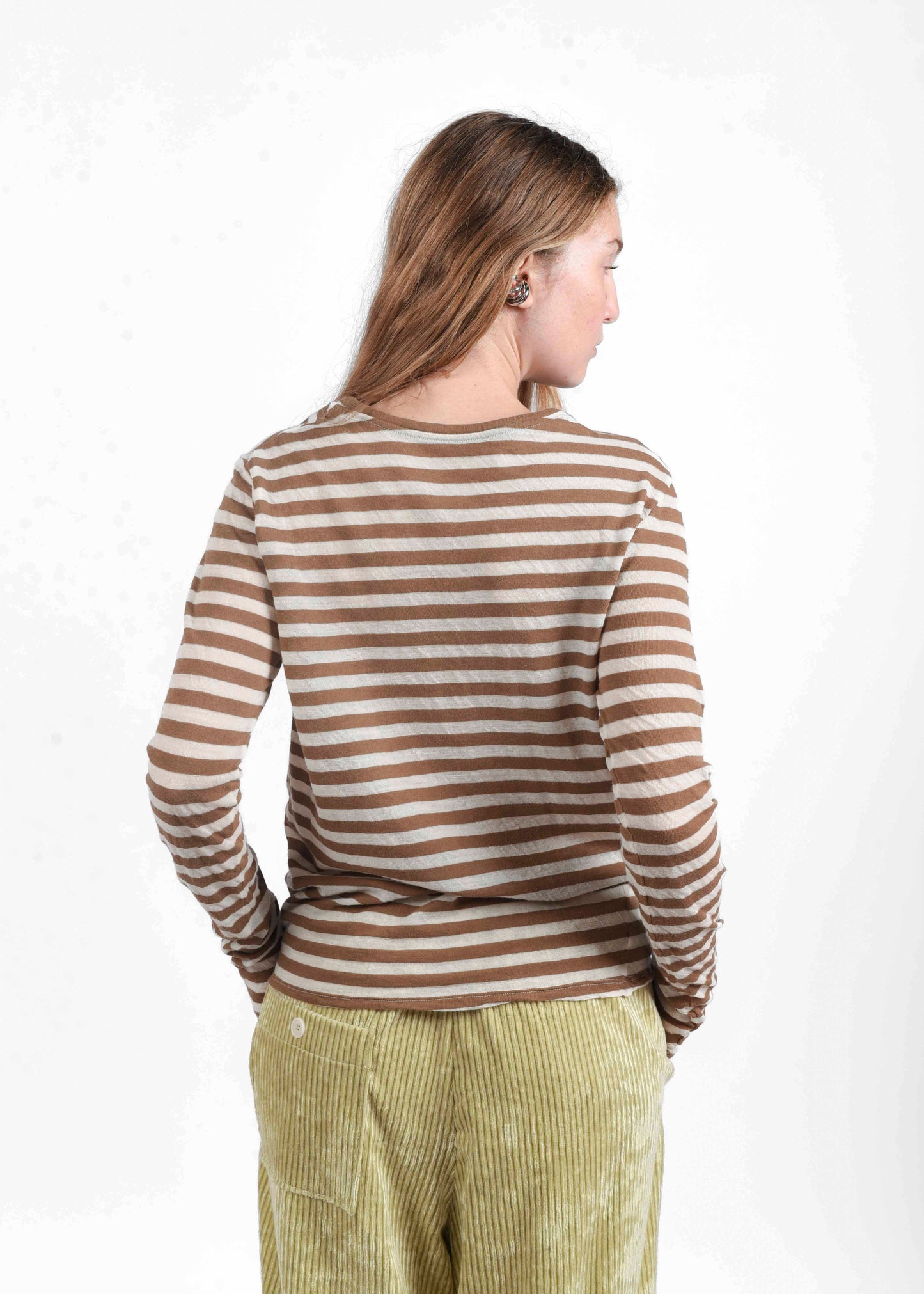Stripes Long-Sleeve - Cappuccino