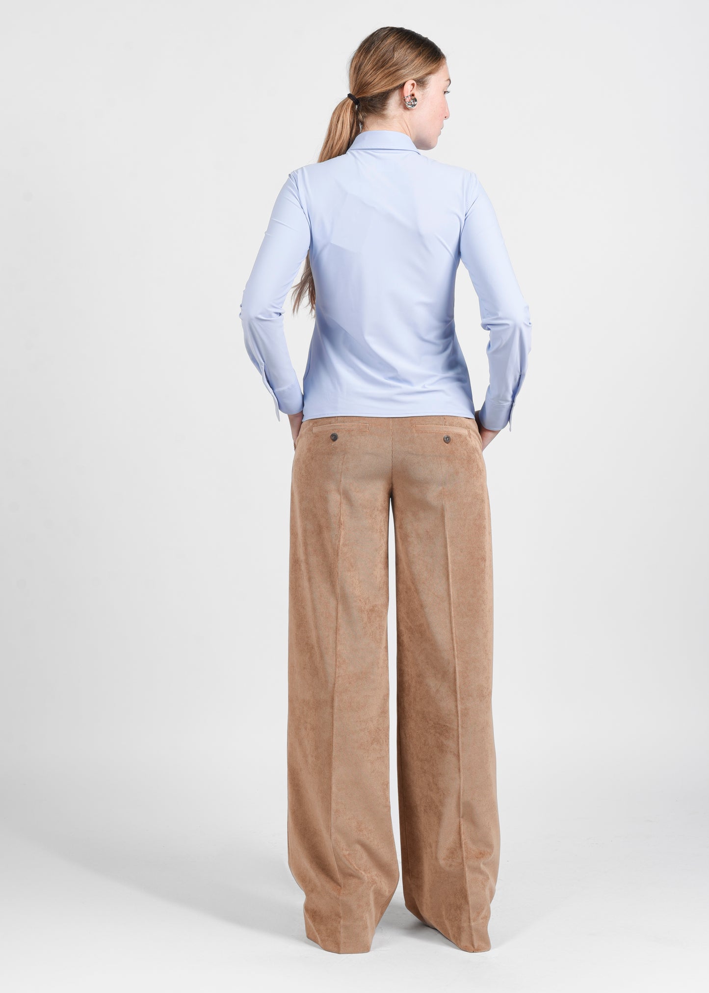 Fitted Shirt - Sky