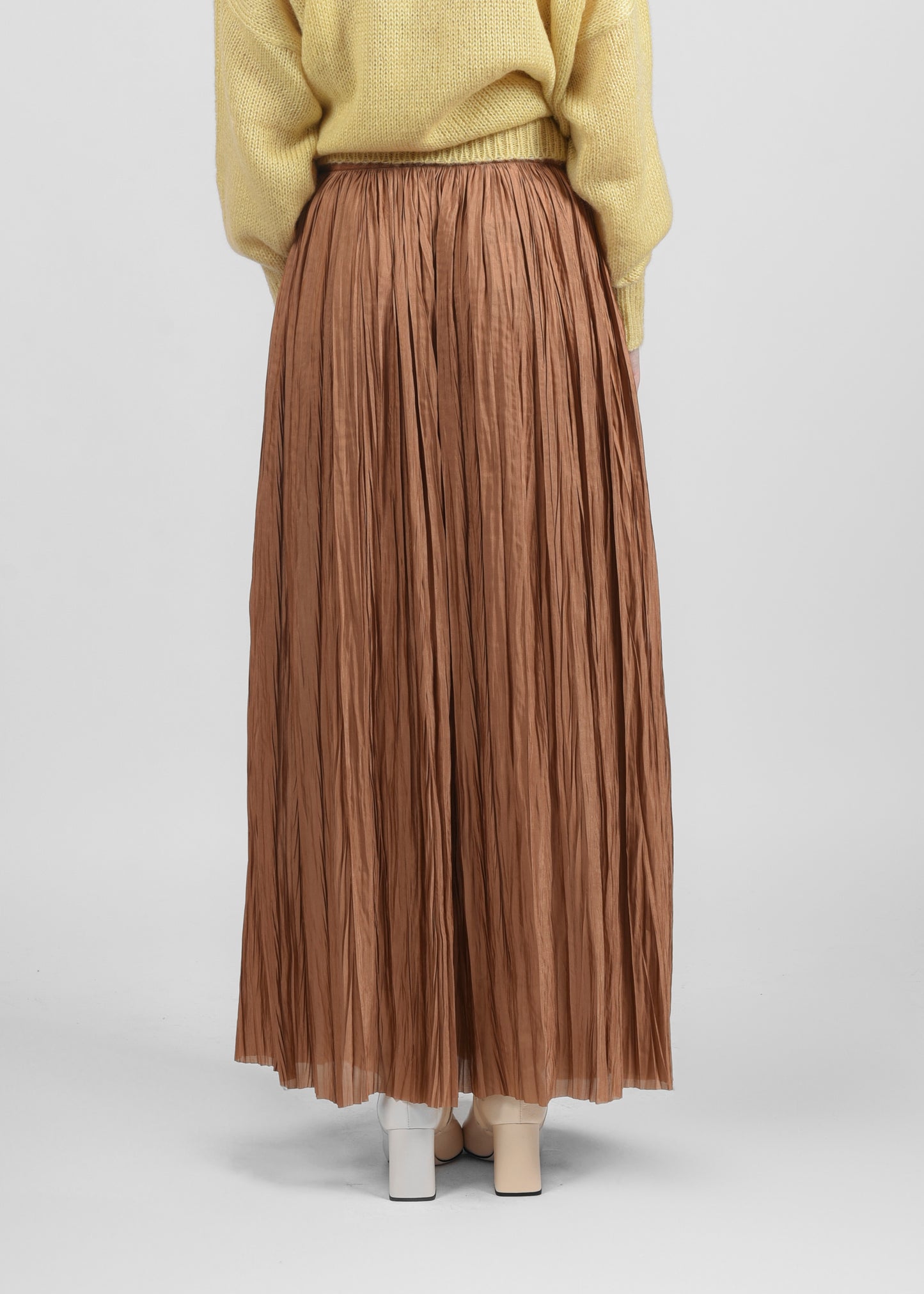 Bright Long Skirt - Cammello