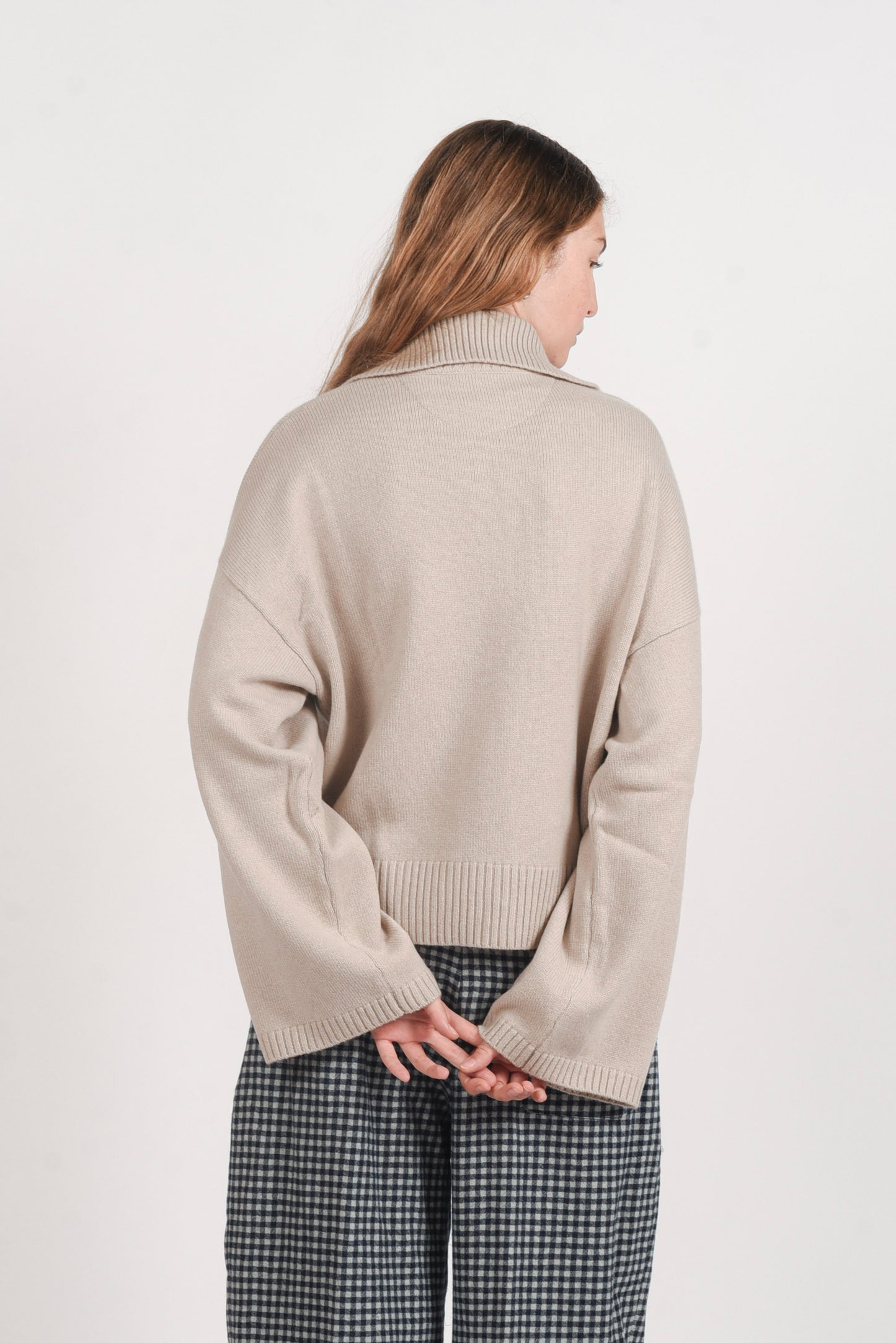 Polo Knit Sweater - Sabbia