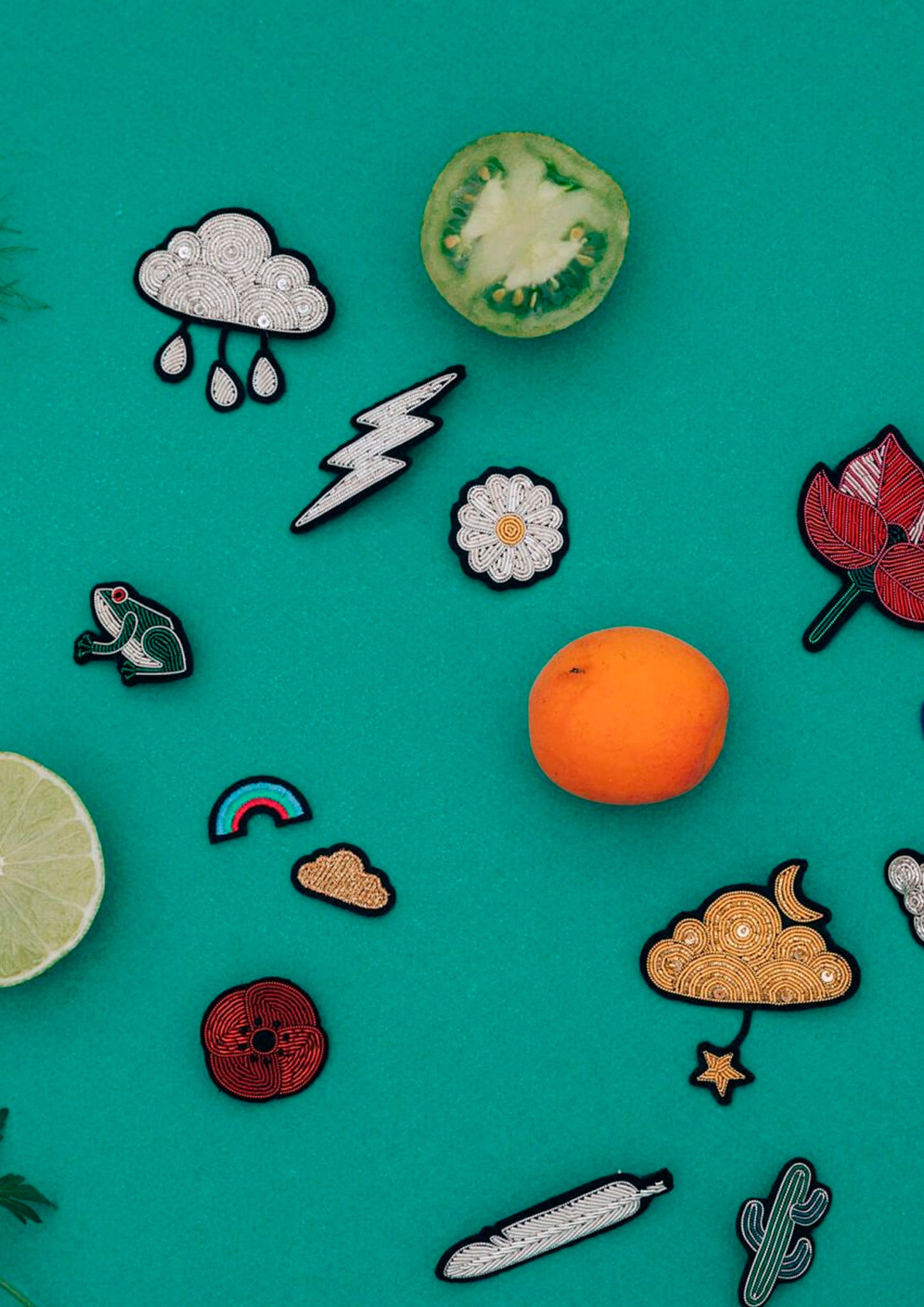 Cloud and Rain Brooch