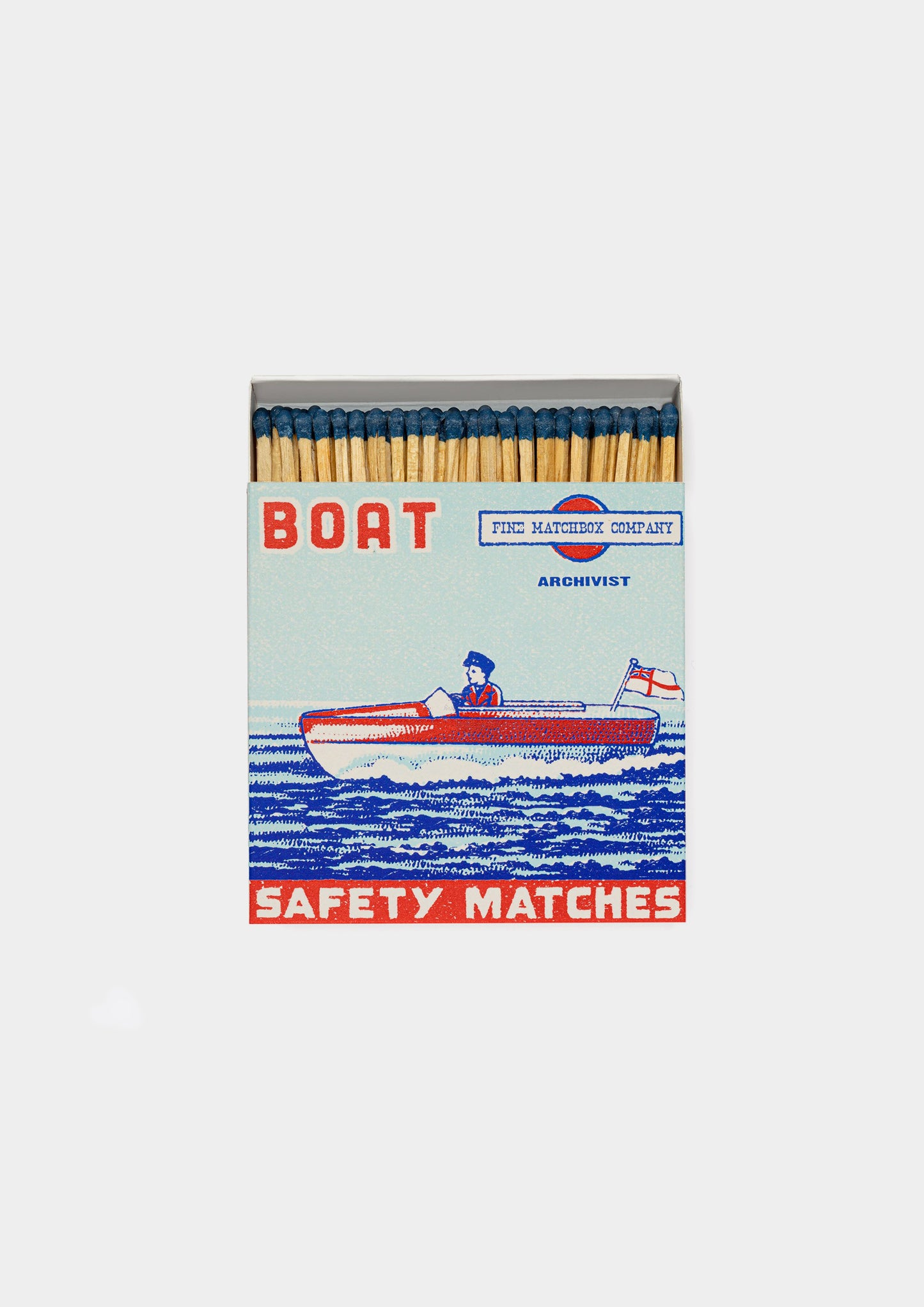Boat Matches - Celeste/Blu