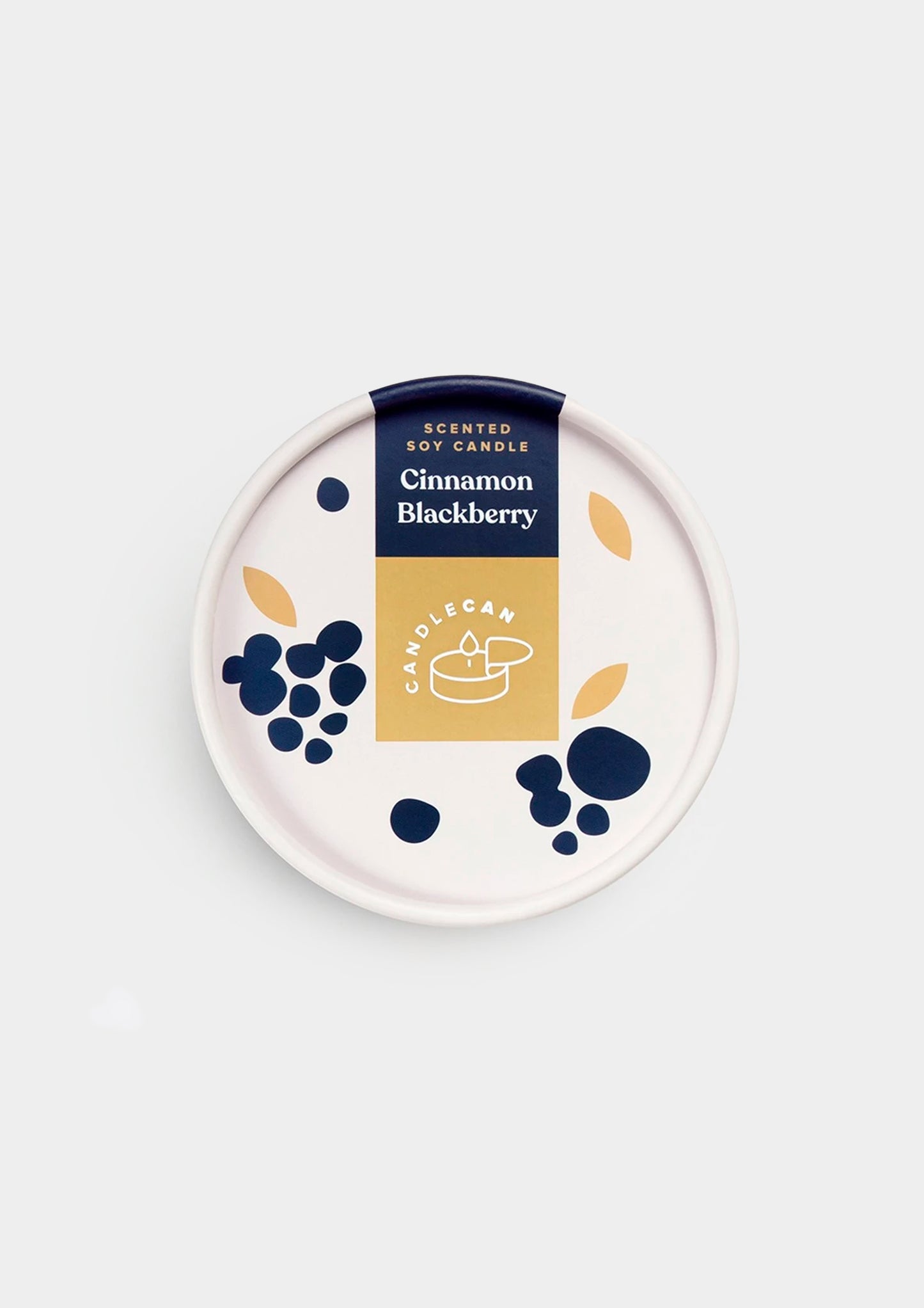 Gourmet Food Candles Cinnamon Blackberry