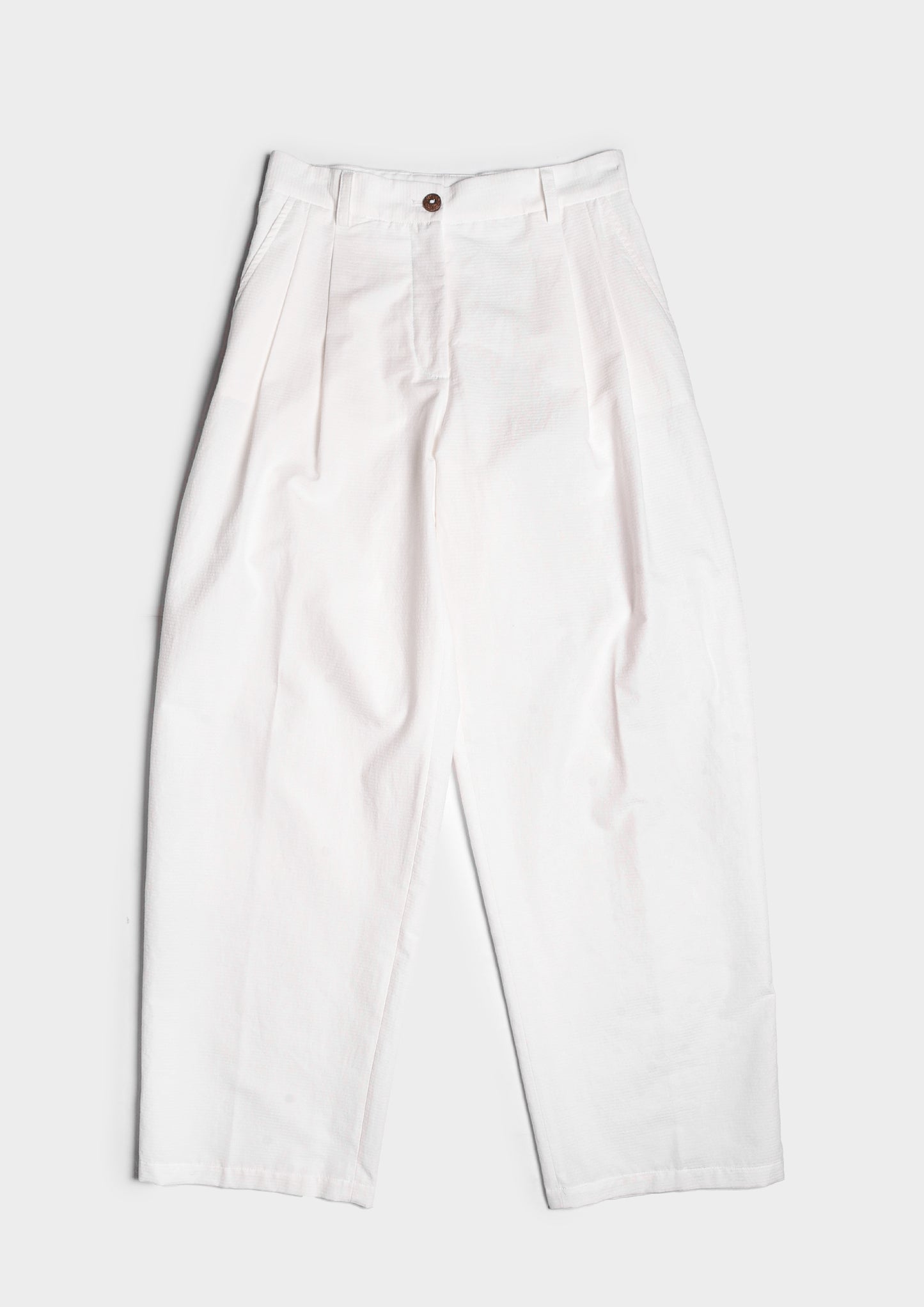 Pleats Pants - Latte