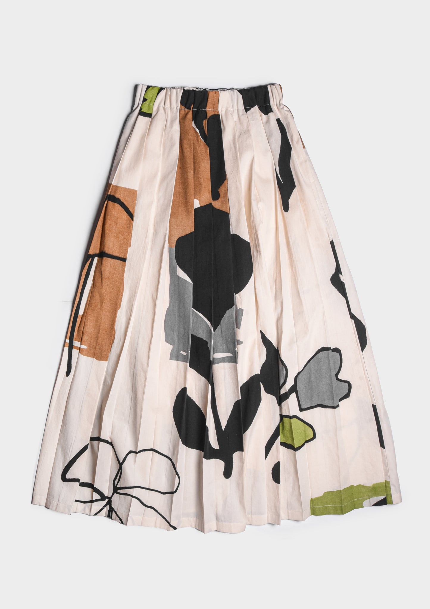 Plissé Long Skirt - Multicolor