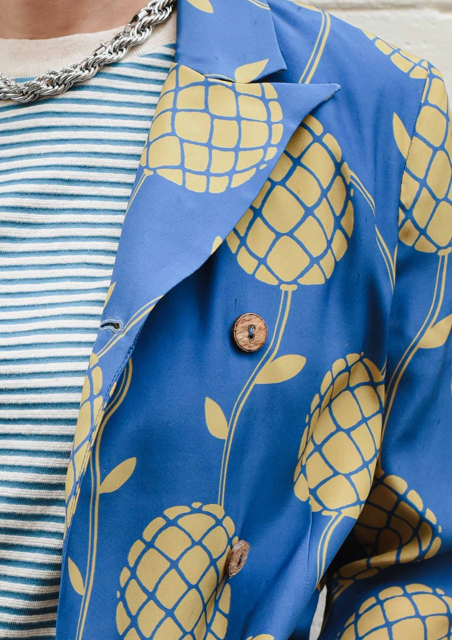 Ananas Blazer - Cobalto