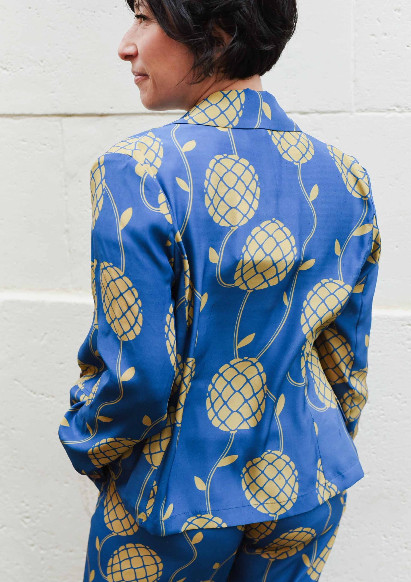 Ananas Blazer - Cobalto