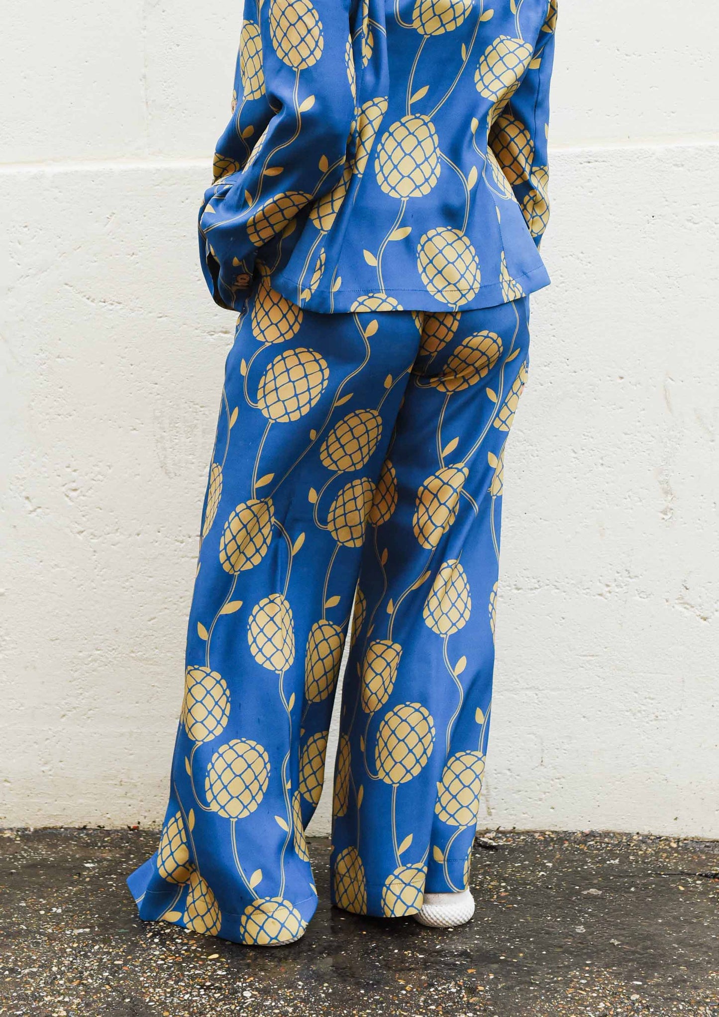 Ananas Trousers - Cobalto