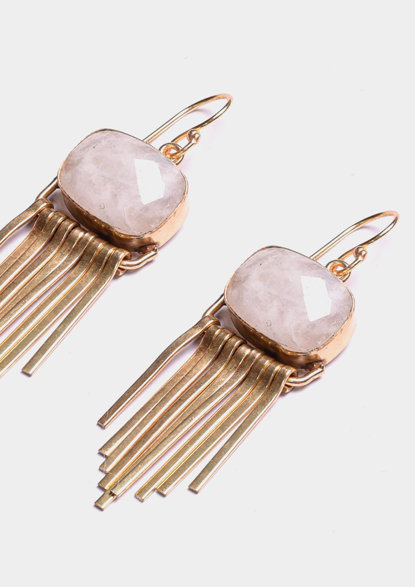 Moonbeam Earrings - Oro/Pietra di luna