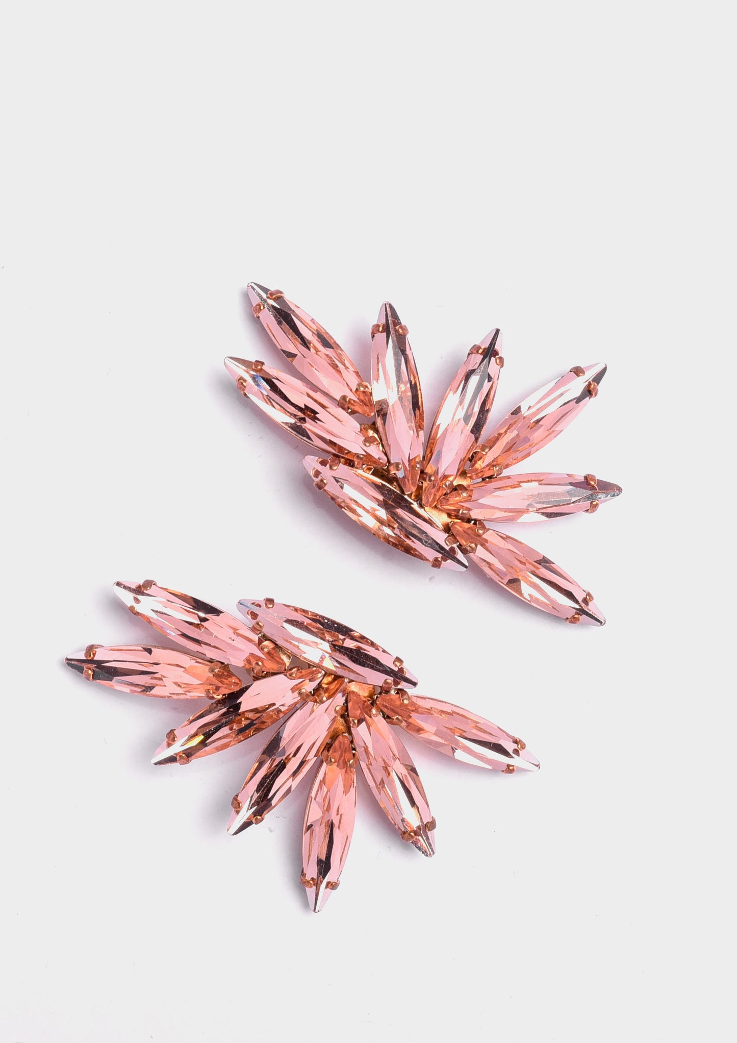 Radiant Clip-On Earrings - Nude