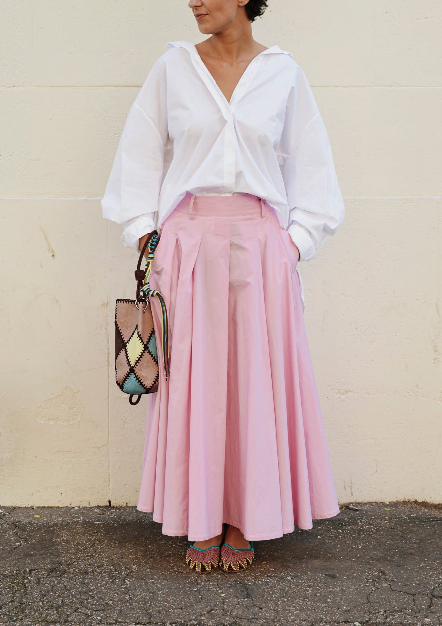 Lonk Skirt - Fenicottero