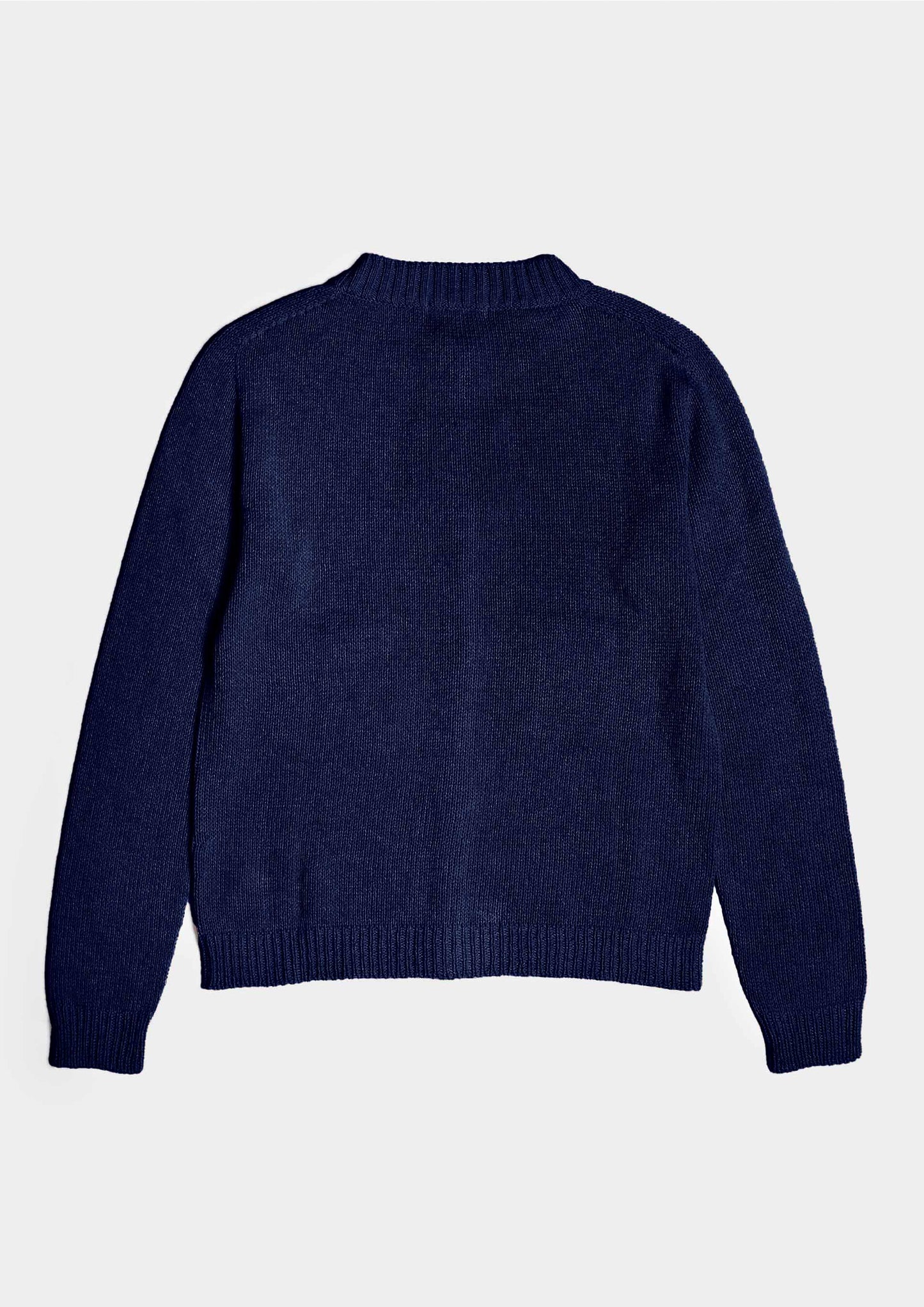 Cotton Cardigan - Blu