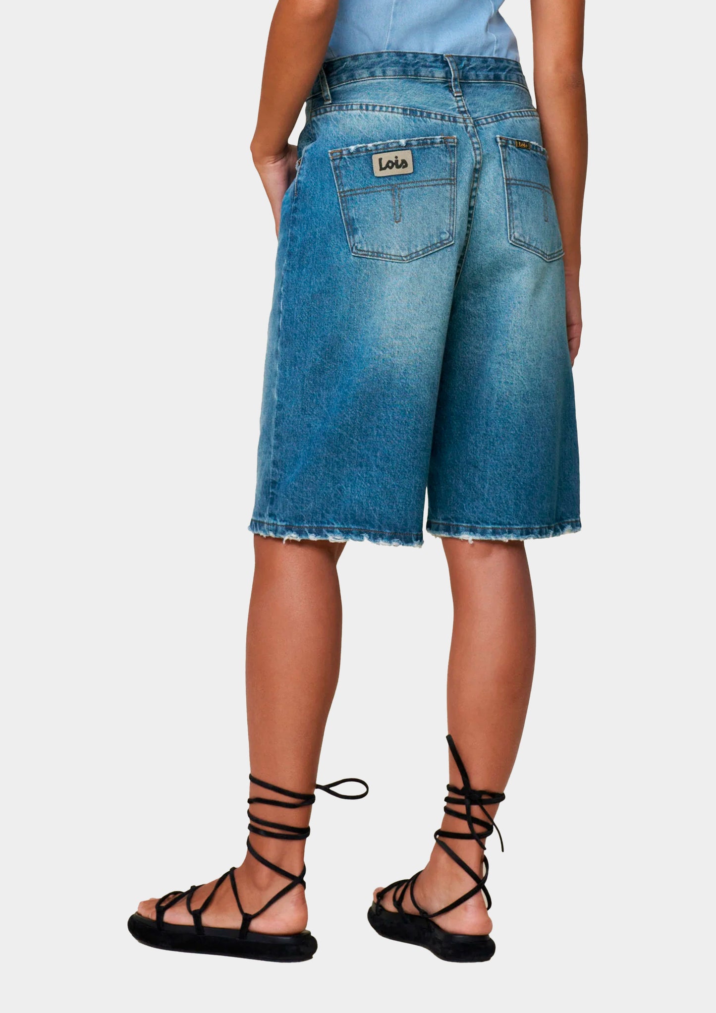 Camille Short Jackson Distressed - High Rise Short