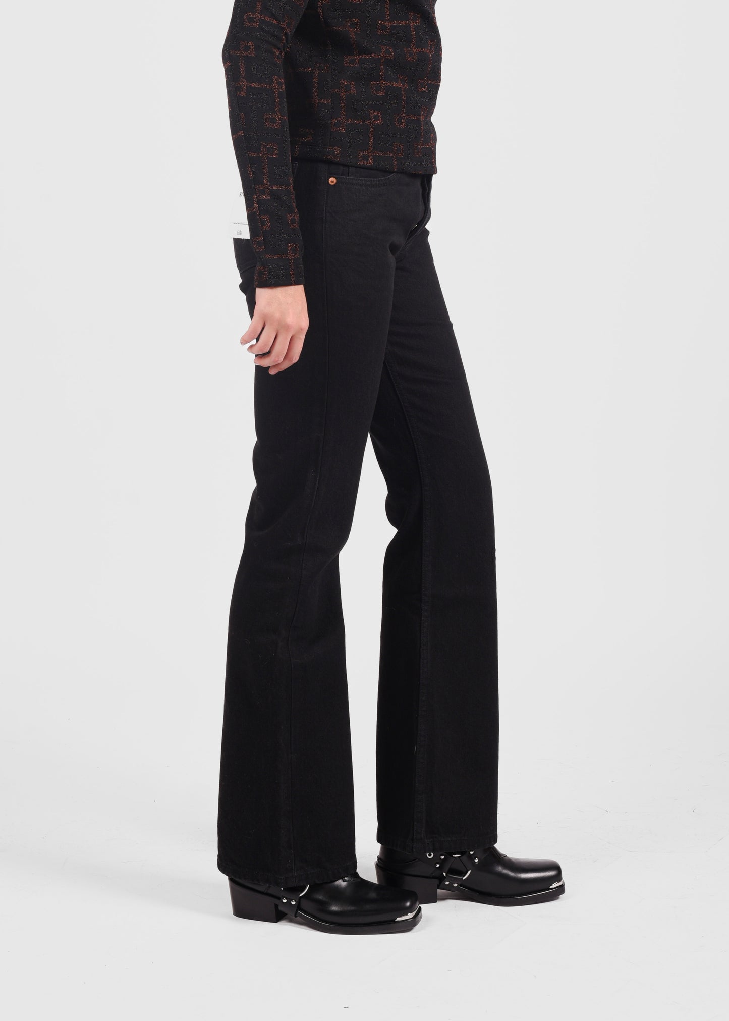Jeans Lindsay Boot - Black