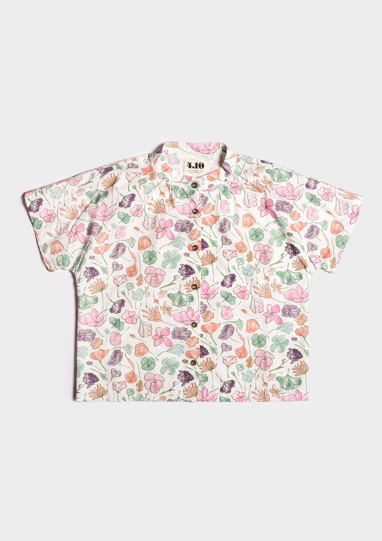 Guru Shirt - Viole Bianco