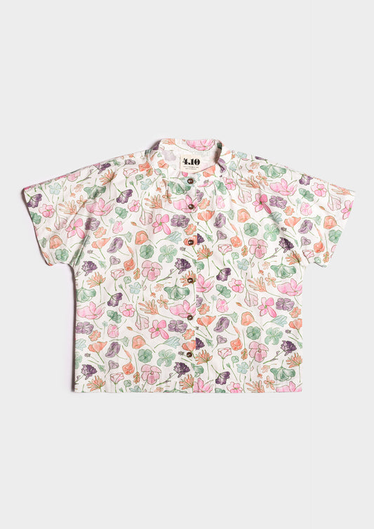 Guru Shirt - Viole Bianco