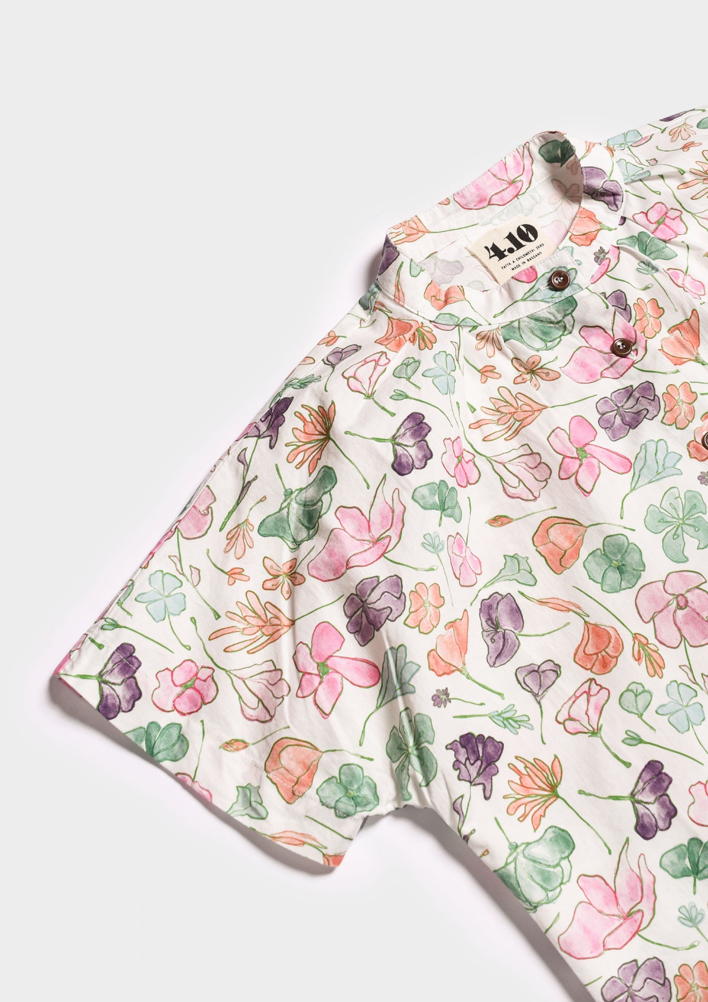 Guru Shirt - Viole Bianco
