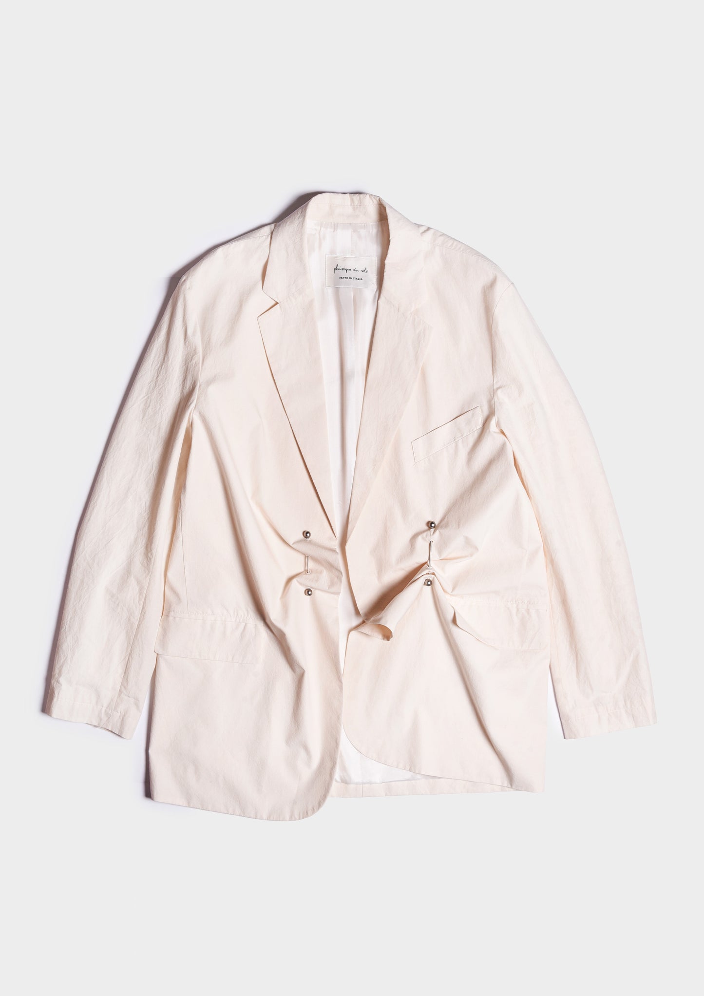 Piercing Blazer - Vaniglia