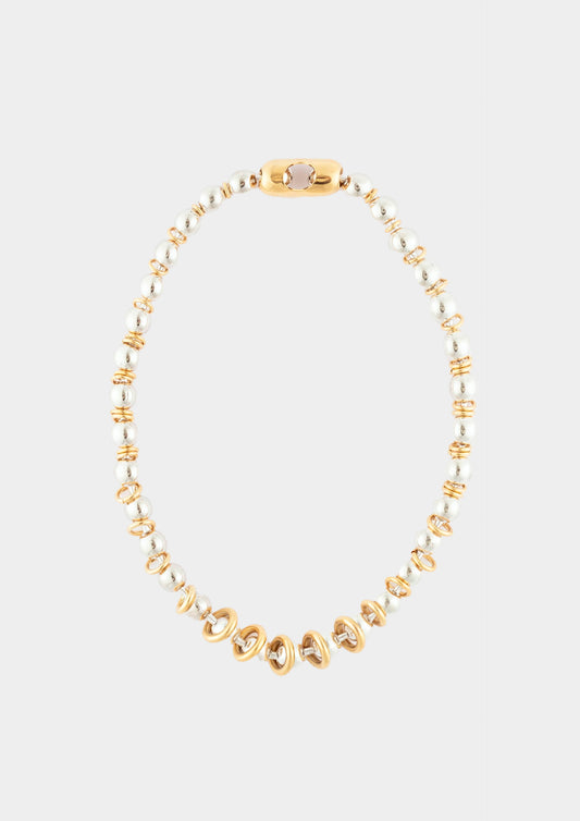 Collier Bubble - Silver/Gold