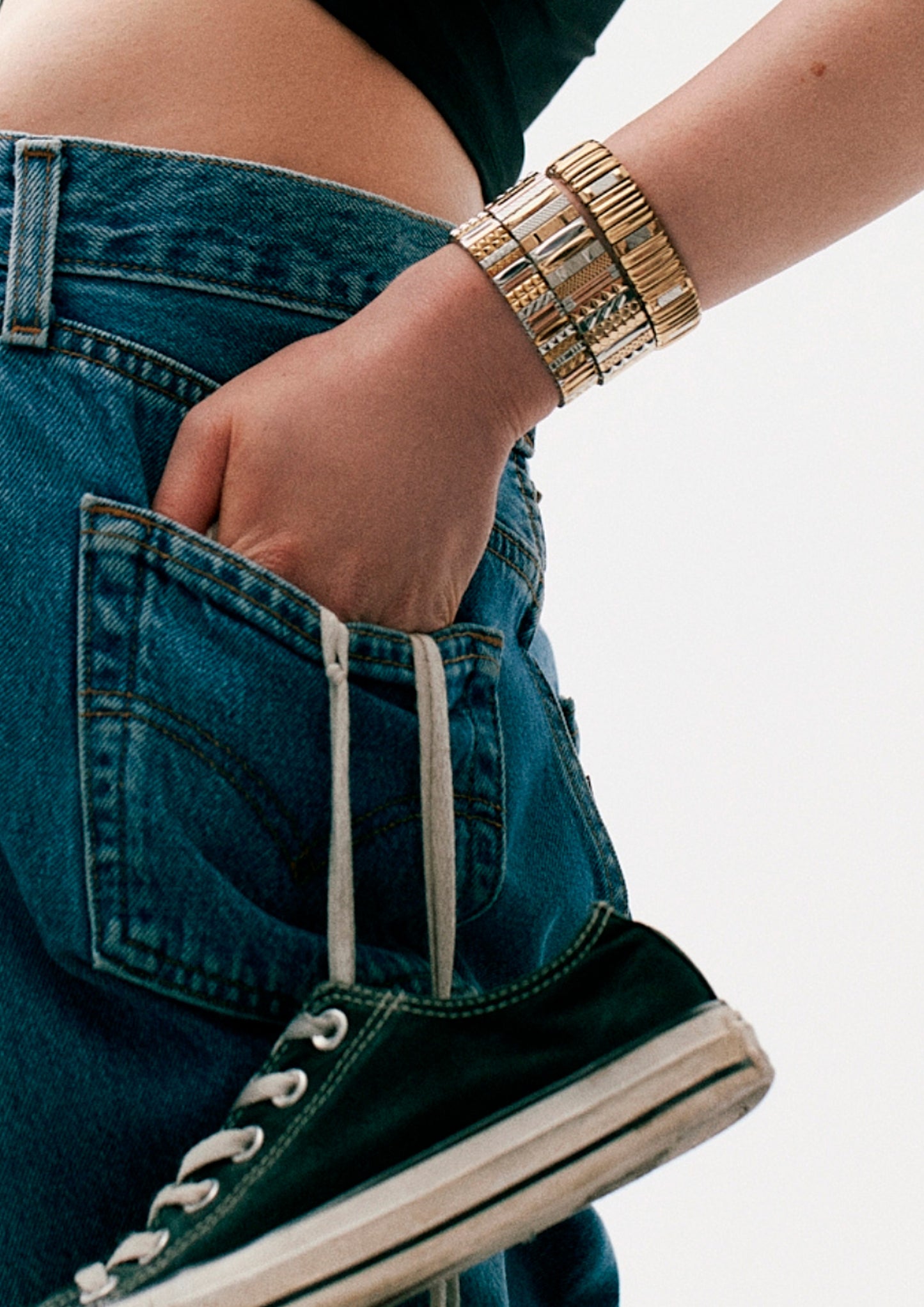 Bracelet SIG 18 Mix Gold and Silver