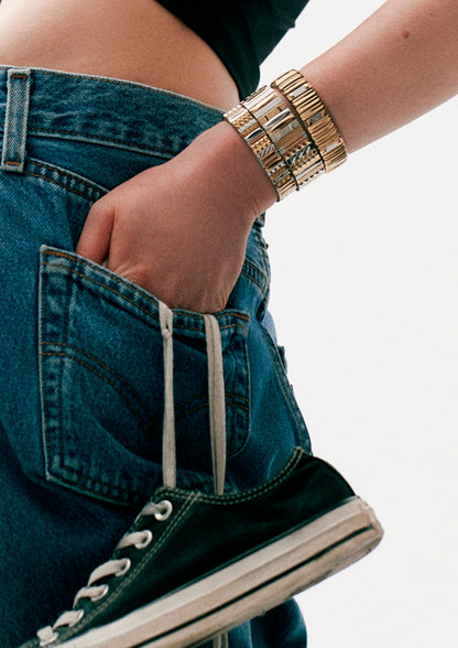 Bracelet SIG 18 Mix Gold and Silver