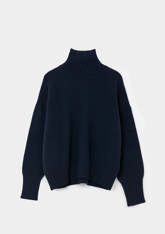 Boxy Sweater - Blu