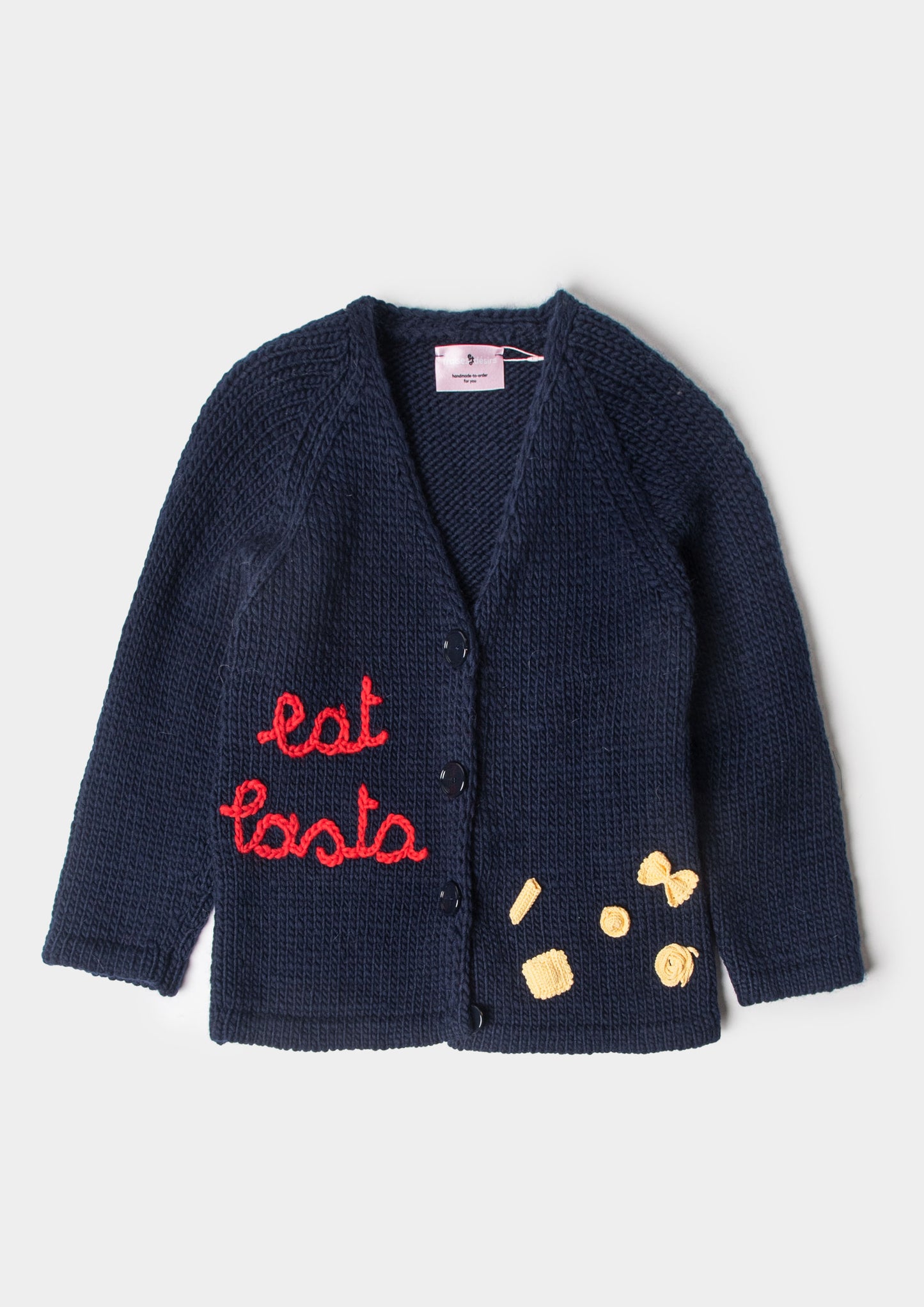 Pasta Cardigan - Blu