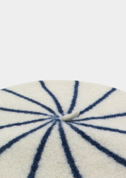 Les bérets Marinières - Panna/Blu