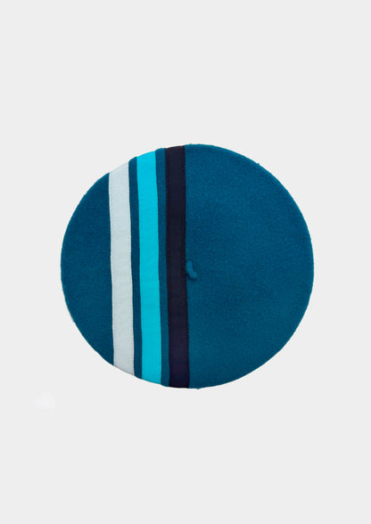 Béret Ruban Clémentine - Blu