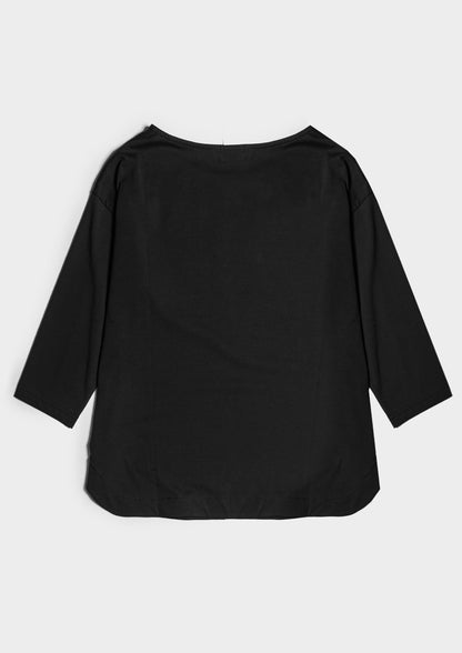 Tavolara 3/4 Sleeve - Nero