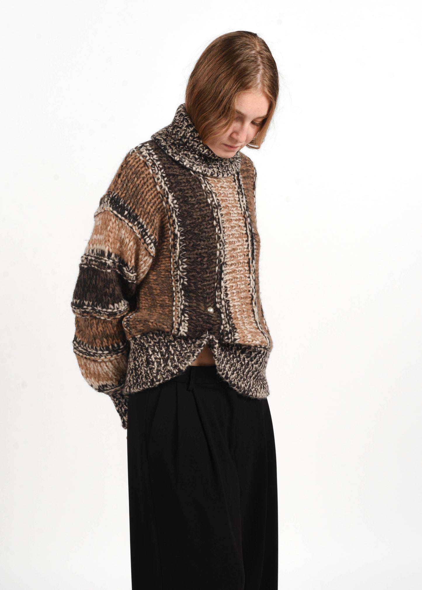 Mouliné Sweater - Cammello