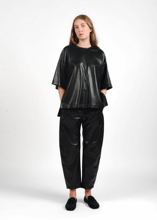 Blusa Shor-Sleeve - Black