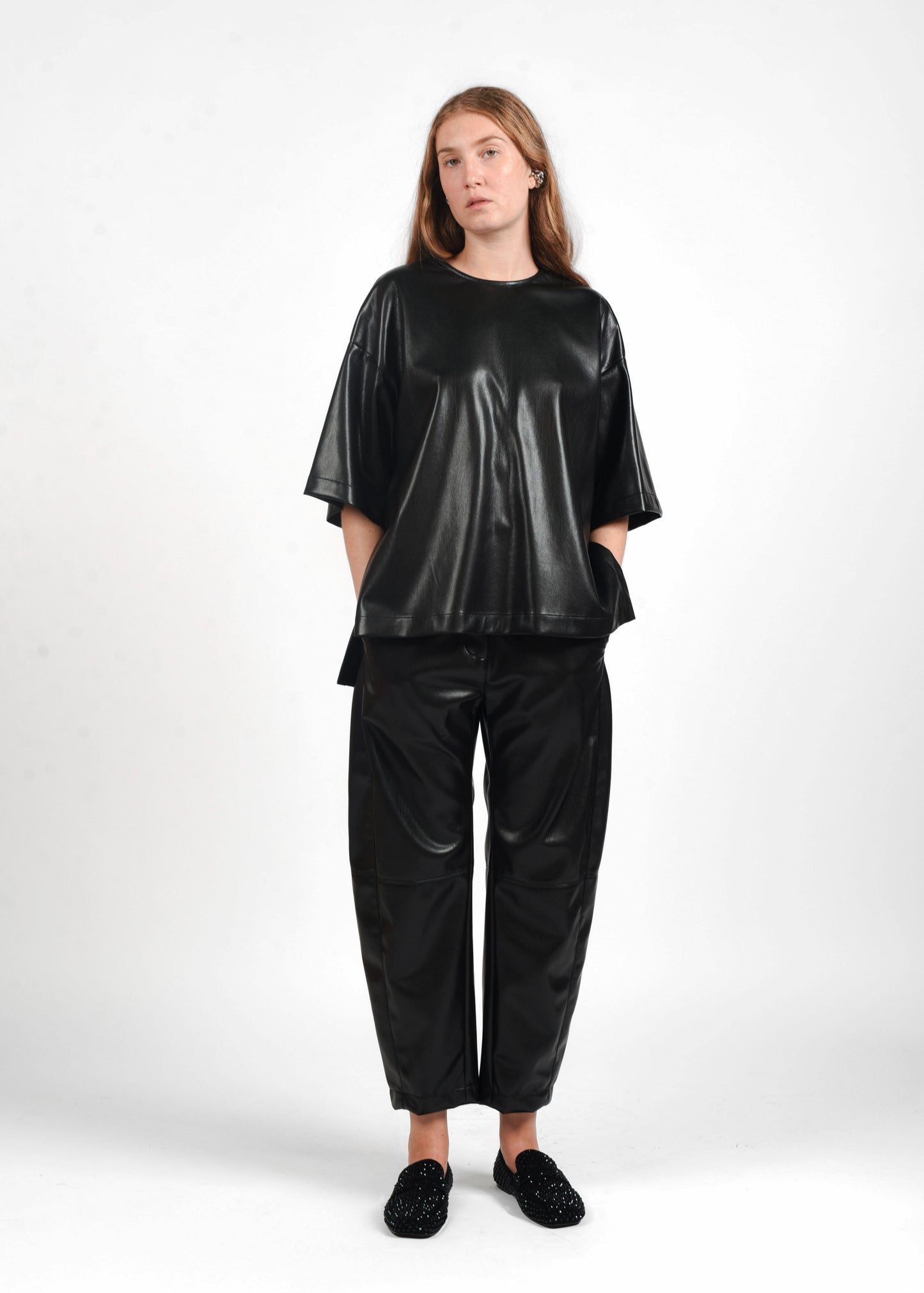 Blusa Shor-Sleeve - Black