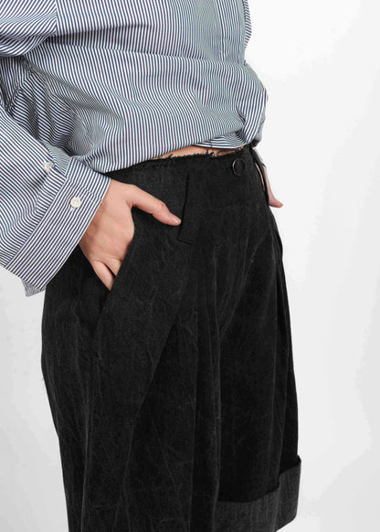 Bermuda Jeans - Black