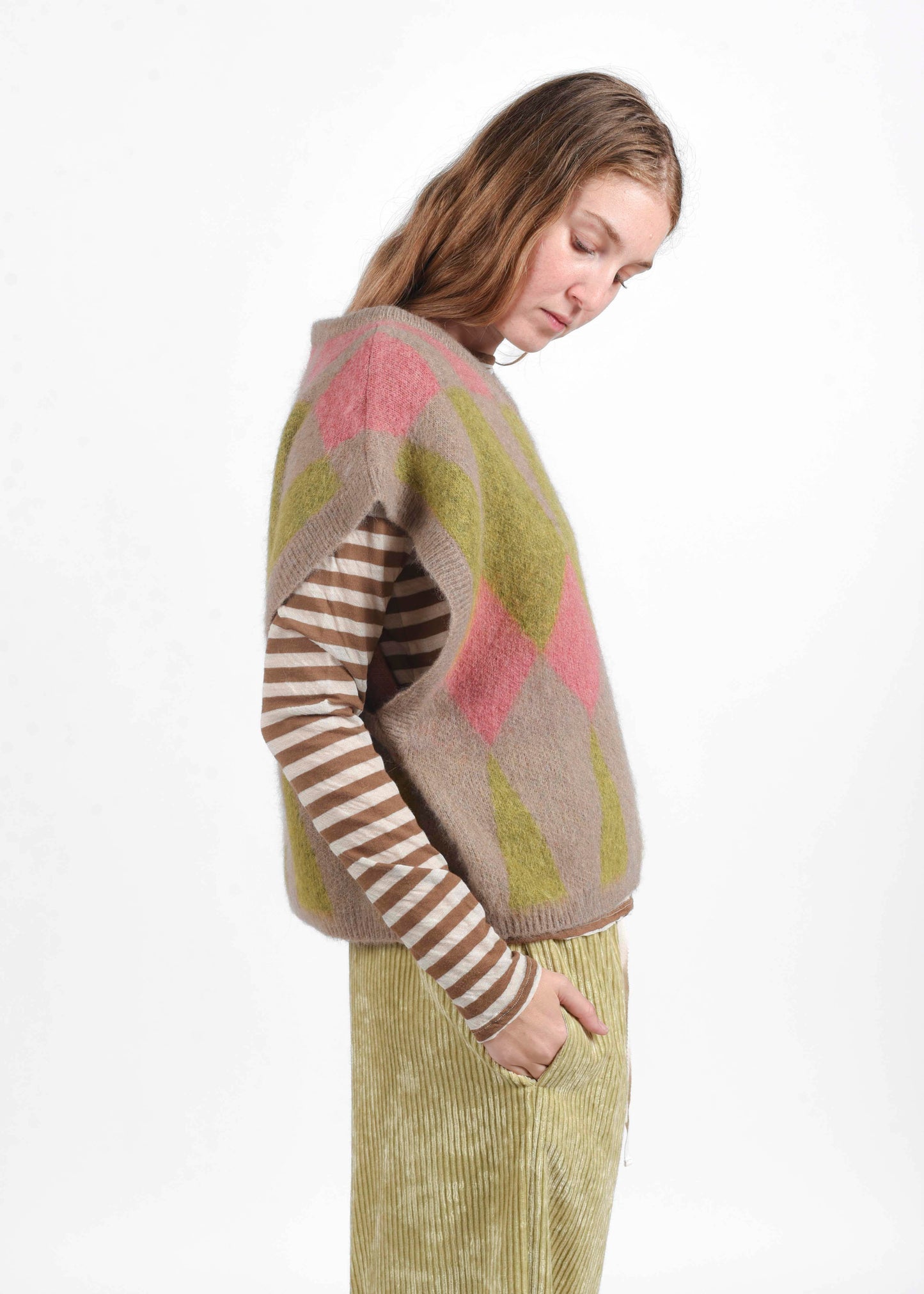 Boxy Gilet - Kasha
