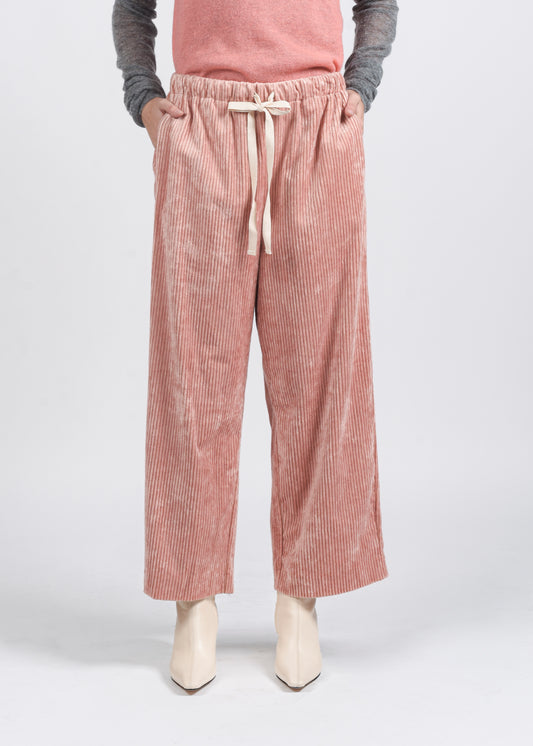 Straight Corduroy Pants - Lobster