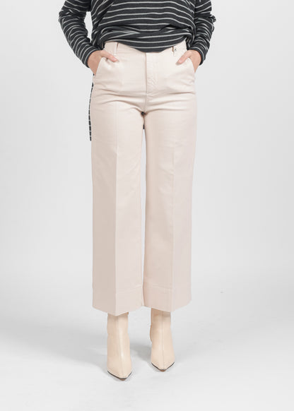 Cotton Pants - Panna
