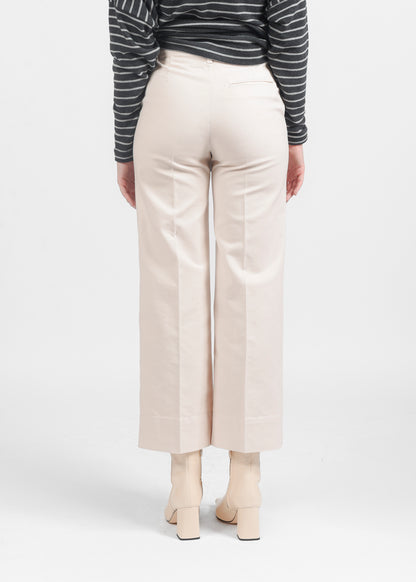 Cotton Pants - Panna
