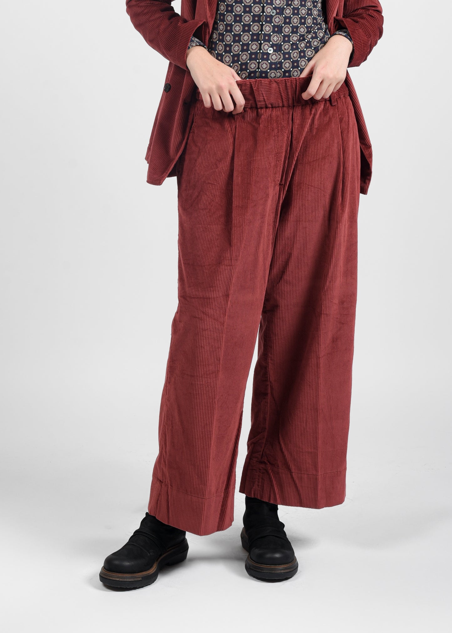 Corduroy Pants - Magenta